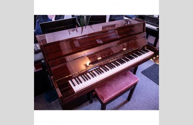 Used Offenbach Polished Wine Mahogany DU-4 Upright Piano - All Inclusive Premium Package (SN:143883) - Image 4